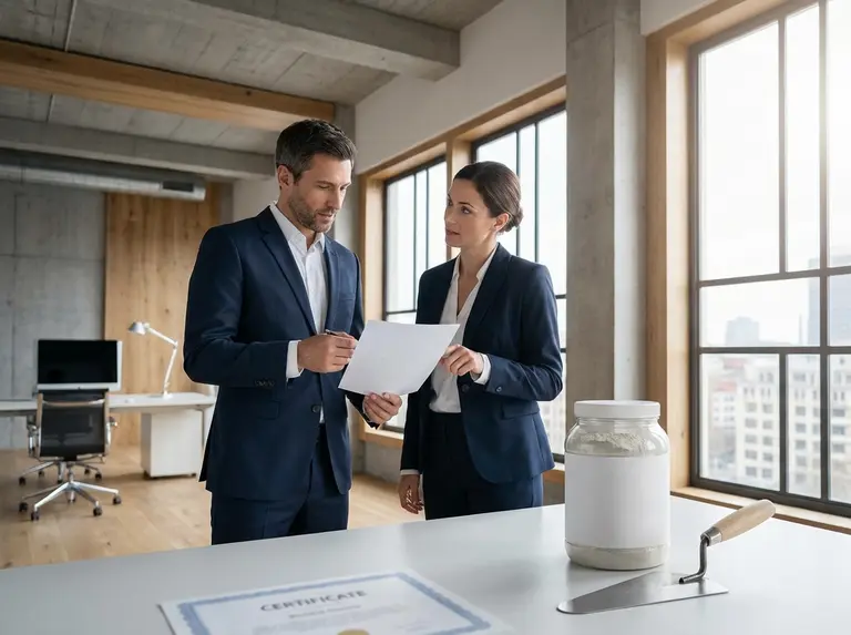 Сертификация штукатурки